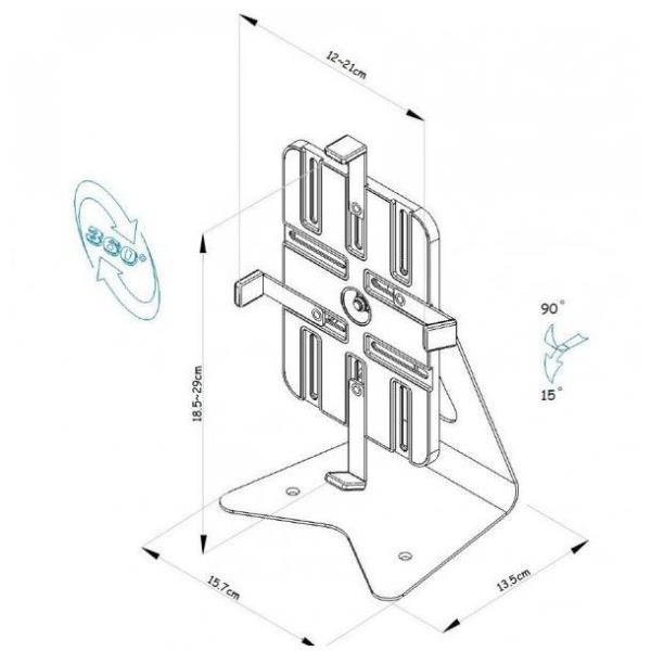 Tabula Desk Black Sopar 23224 4005039232244