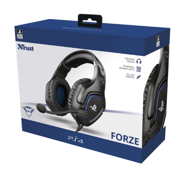 Gxt 488 Forze G Ps4 Headset Black Trust 23530 8713439235302