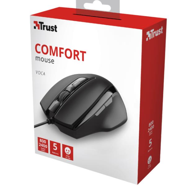 Voca Comfort Mouse Usb Trust 23650 8713439236507