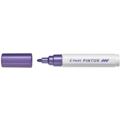 Marker Pintor Medio Viola Metallico Pilot 2381 4902505542138