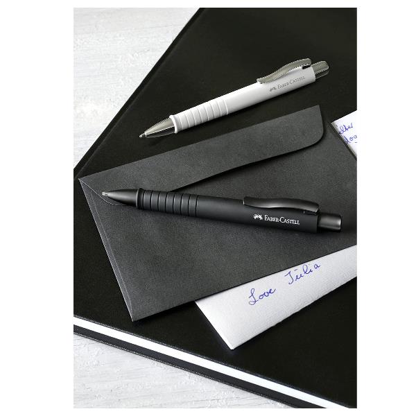Penna Polyball Nero Refill Faber Castell 241190 6933256634467