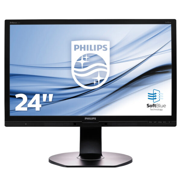 24in Led Ips Monitor 1920×1080 Mmd Philips Monitors 241p6epjeb 00 8712581734459