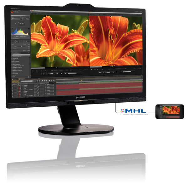 24in Led Ips 4k Uhd 3840×2160 Mmd Philips Monitors 241p6vpjkeb 00 8712581734312