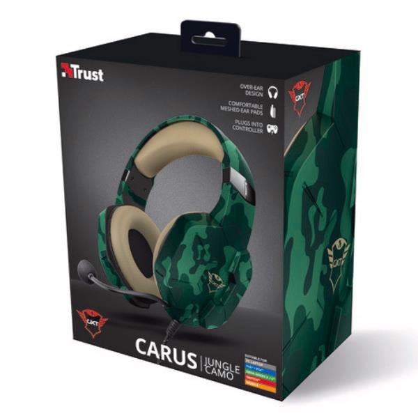 Gxt323c Carus Headset Jungle Camo Trust 24319 8713439243192