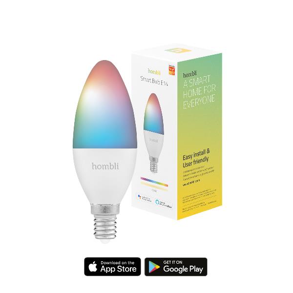 Hombli Smart Bulb E14 Rgb Cct Hombli 249272 8719323917064