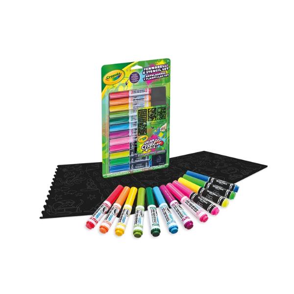 Set Pennarelli Stencil Crayola 25 7495 5010065074958