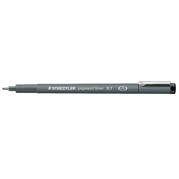 Pennarello Pigment Liner 308 Nero 0 7mm Staedtler 308079 4007817326701