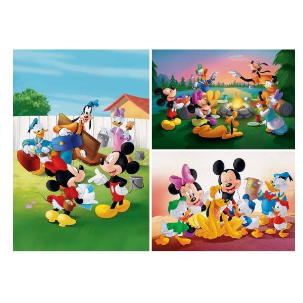 Puzzle 3x48 Pz Mikey Clementoni 25256 8005125252565