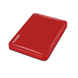 Canvio Connect Ii Red