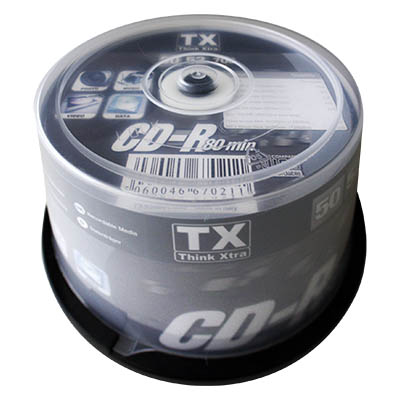 Cd R 80 Min 700 Mb Think Xtra Campana Pz 50 Tx 270015 5060046670211