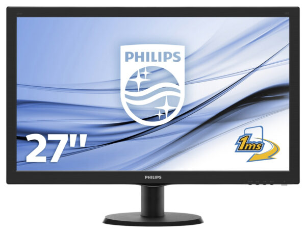 27in Led 1920×1080 Fhd 16 9 Mmd Philips Monitors 273v5lhab 00 8712581689919