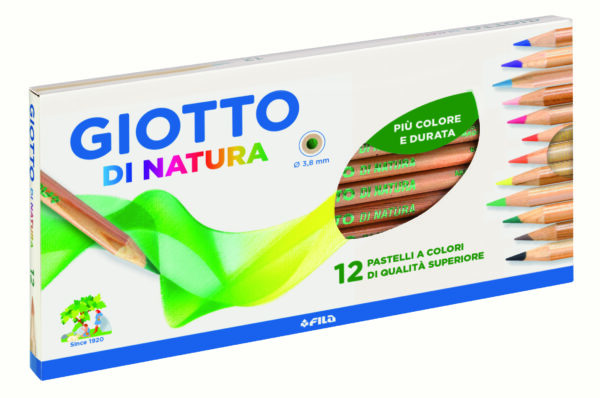 Astuccio 12 Pastelli Giotto di Natura 240600 8000825240614