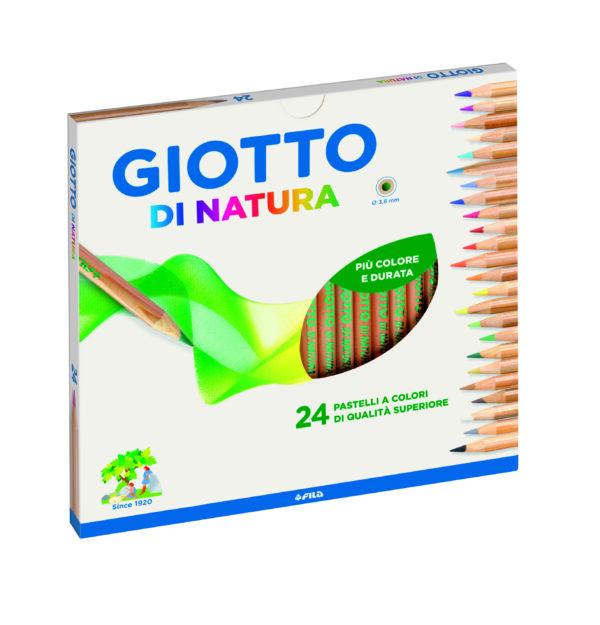 Astuccio 24 Pastelli Giotto di Natura 240700 8000825240713