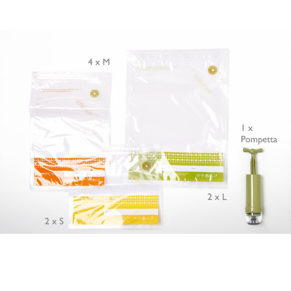 Kit Sottovuoto 8 Pz Pompetta Perfetto 29000a 8052474290007