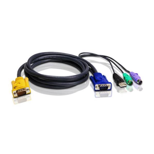 Cavo Kvm Usb Ps 2 da 1 8 M Aten 2l 5302up 4710423777361