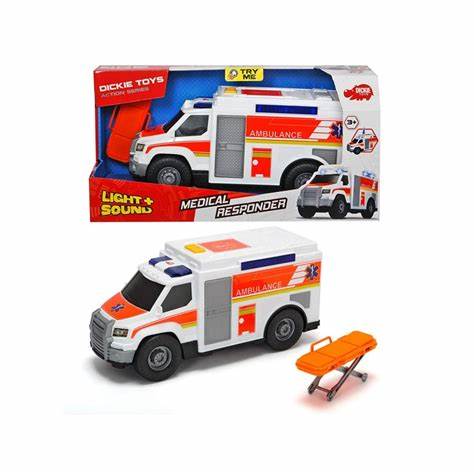 Ambulanza Cm 30 Luci e Suoni Simba 203306002 4006333049897