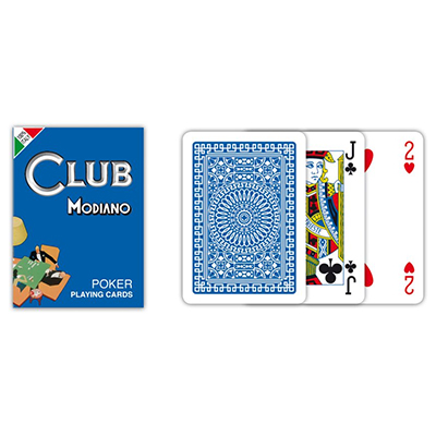 Carte Poker Club Blu Modiano Pz 54 Modiano 300380 8003080003802