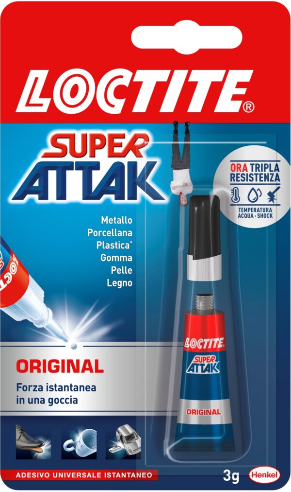 Colla Super Attak 3gr Original 2632156 30427a