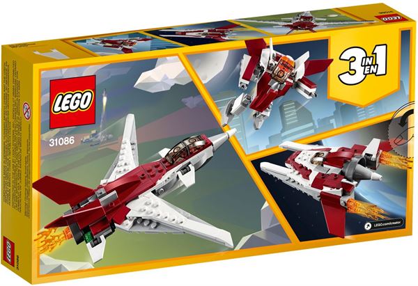 Aereo Futuristico Lego 31086 5702016367812