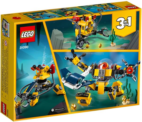 Robot Sottomarino Lego 31090 5702016367850