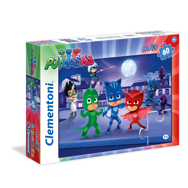 Pj Masks Maxi Puzzle 60 Pz Clementoni 26423 8005125264230