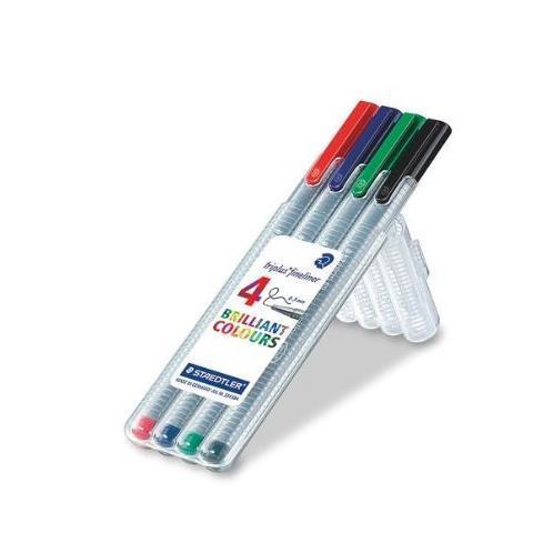 Penna Fibra 0 8 Mm Col Ass Staedtler 338 Sb4 4007817338100