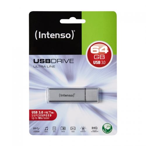 Chiavetta Usb 64gb Silver Intenso 3531490 4034303016532