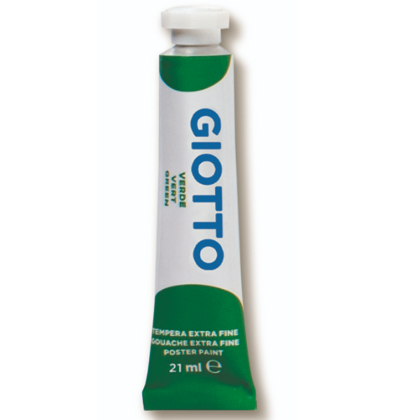 Tub Tempera 21ml Verde Cinab Giotto F35501200 8000825029141