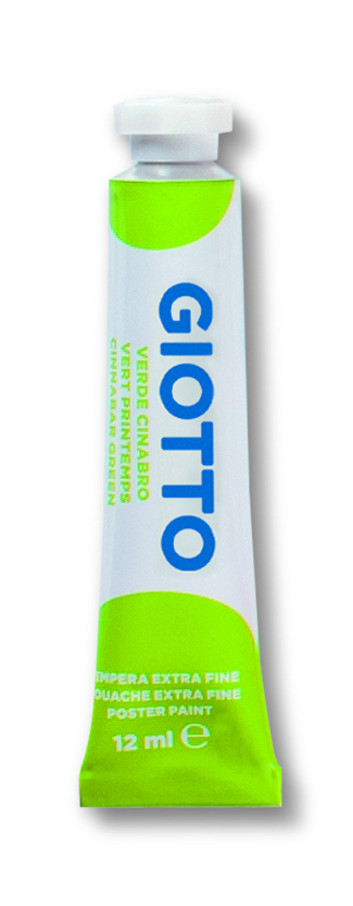 Tempera Giotto Tubo 4 12ml Verde Cinabro 11 35201100 36123 a