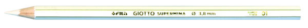 Pastello Giotto Supermina Monocolore Bianco 01 23900100 8000825239021