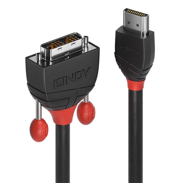 Hdmi Dvi D Nero 0 5m Lindy 36270 4002888362702