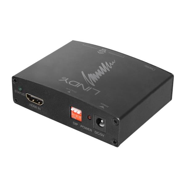 Audio Extractor Hdmi 4k con Bypass Lindy 38167 4002888381673