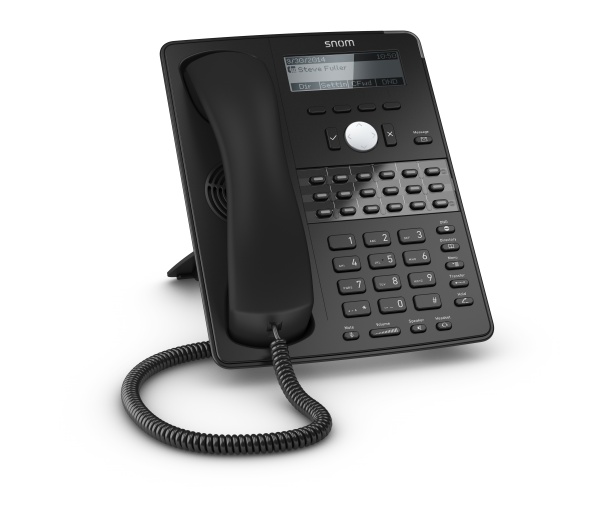 Telefono Snom D725 W o Ps Black Snom 3916 4260059581707