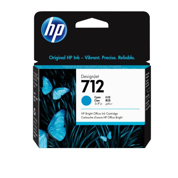 Hp 712 29 Ml Cyan Designjet Ink Hp Inc 3ed67a 193905352814