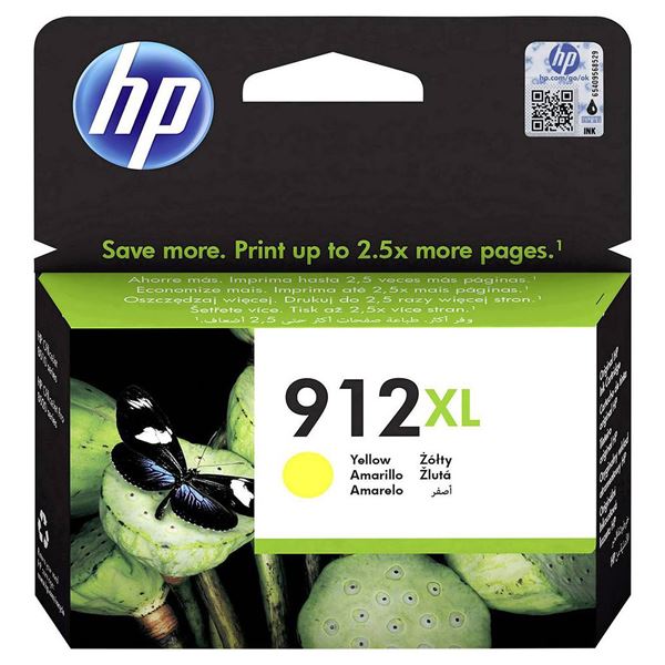 Hp 912xl High Yield Yellow Hp Inc 3yl83ae 301 192545866965