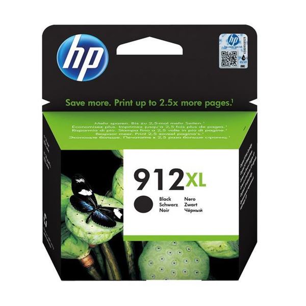 Hp 912xl High Yield Black Hp Inc 3yl84ae 301 192545867009