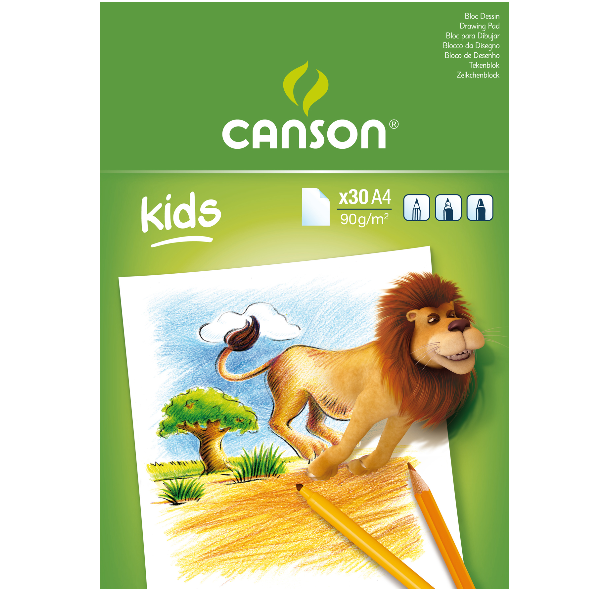 Album Colorato Kids A4 90g 30fg Canson C400015583 3148950015266