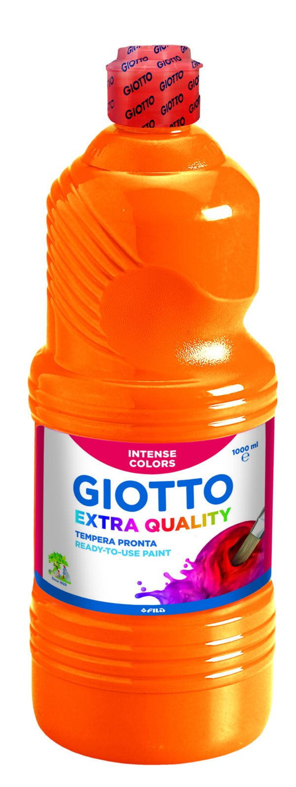 Tempera Pronta Giotto 1000ml Arancio 53340500 8000825967078