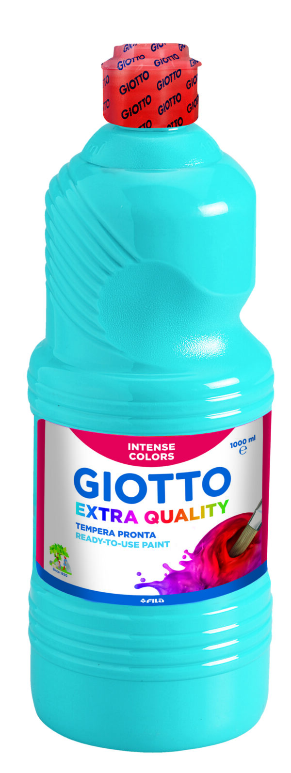 Tempera Pronta Giotto 1000ml Cyan 53341500 8000825967214