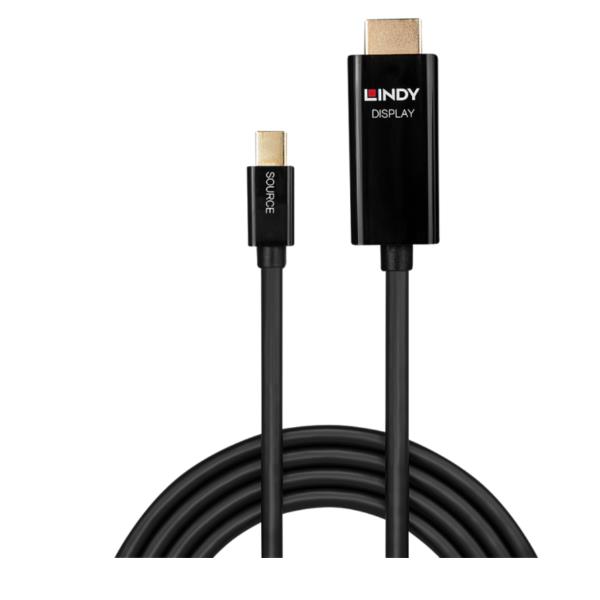 Cavo Attivo Mini Dp a Hdmi 1m Lindy 40911 4002888409117