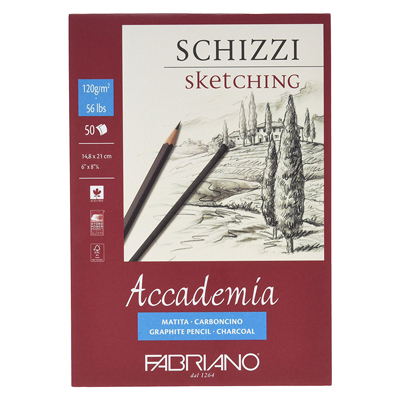 Blocco Disegno Accademia Collato 14 8x21 Gr 120 Fg 50 Fabriano 41121421 8001348150725