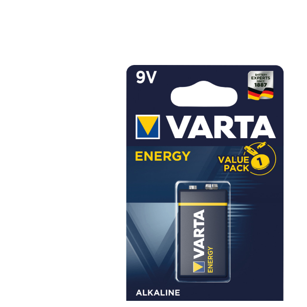 Energy Transistor 9v Varta 4122229411 4008496626656