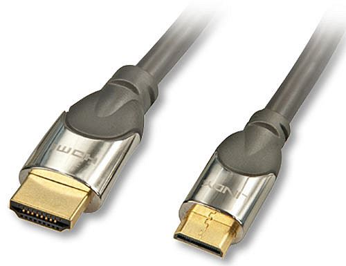 Cavo Hdmi a Mini Hdmi Cromo Line 1m Lindy 41436 4002888414364