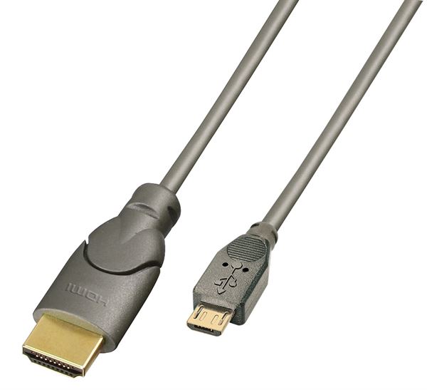 Cavo Hdmi a Mhl Attivo 2m Lindy 41567 4002888415675