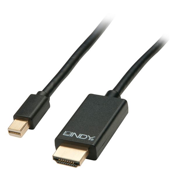 Cavo Mini Displayport Hdmi 5m Lindy 41667 4002888416672