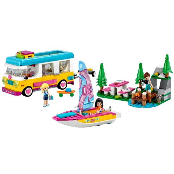 Camper Van Foresta e Barca a Vela Lego 41681a 5702016916157