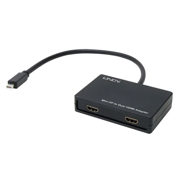 Adattatore Mini Dp a 2 X Hdmi Lindy 41732 4002888417327