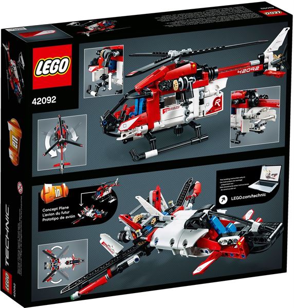 Elicottero di Salvataggio Lego 42092 5702016369571