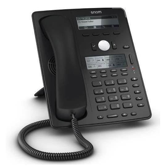 Telefono Snom D745 W o Ps Black Snom 4259 4260059582049