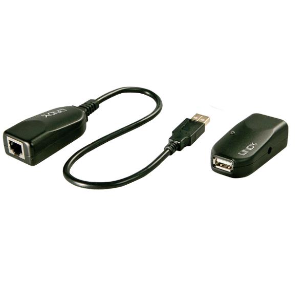 Extender Usb 2 0 Cat 5 50m Lindy 42693 4002888426930